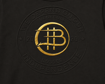 "THE MEMBER'S" LUXURY HOODIE - MIDNIGHT BLACK
