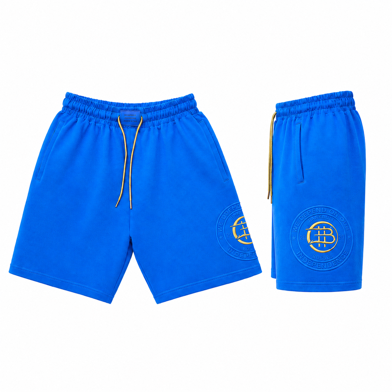 "THE ONE" SHORT SET - BLEU