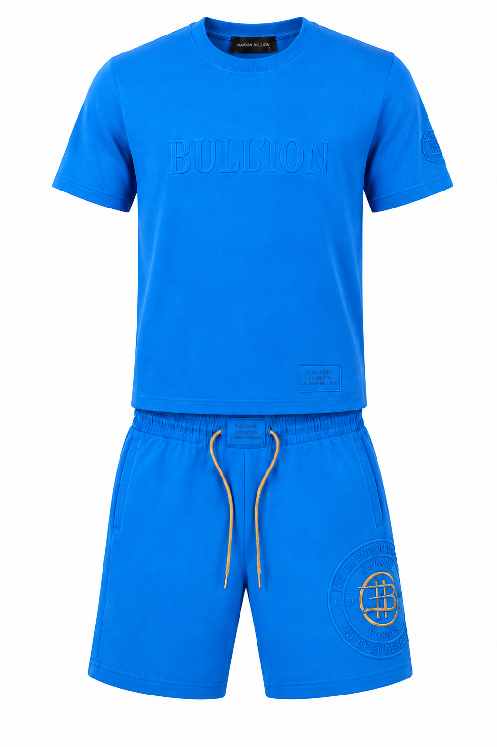 "THE ONE" SHORT SET - BLEU