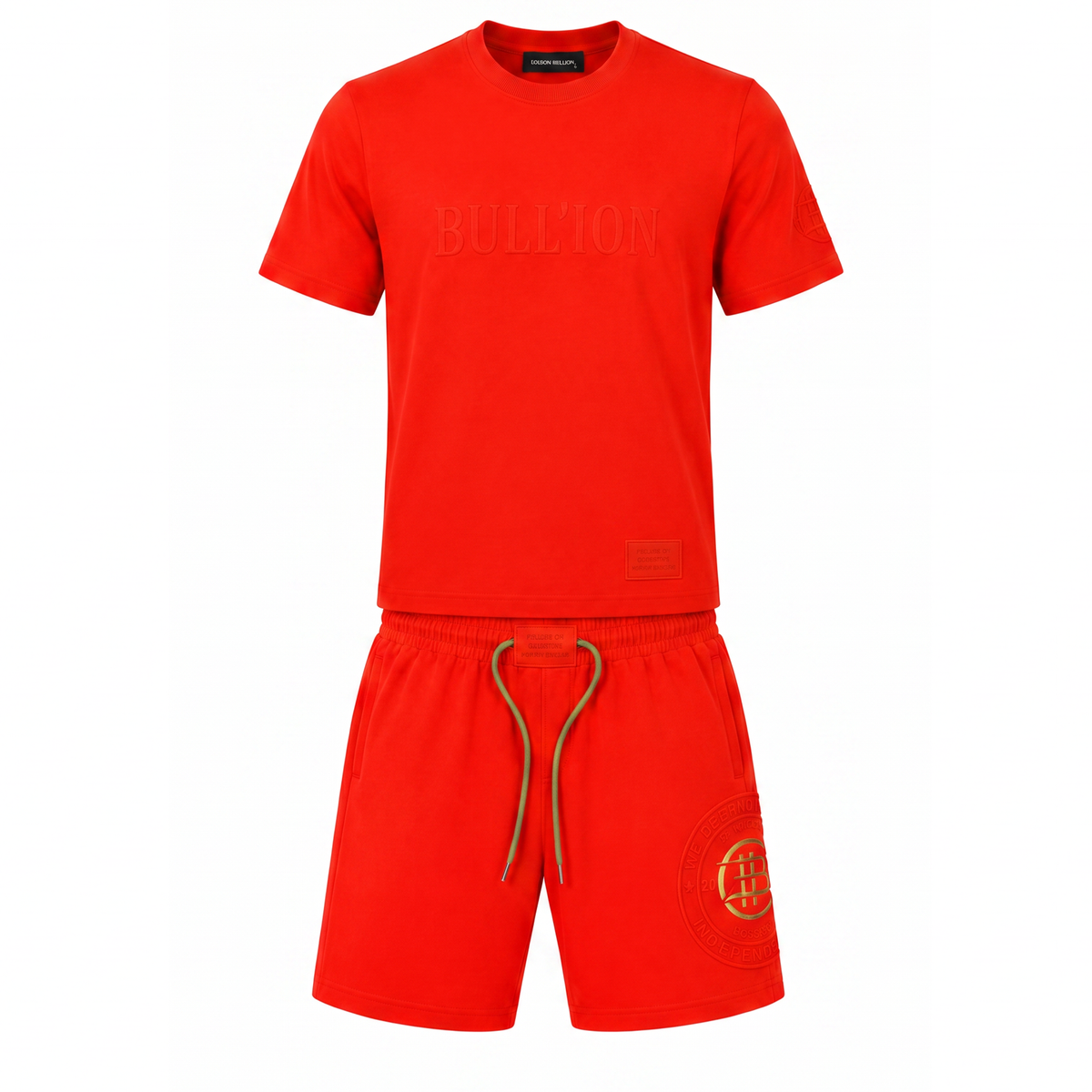 "THE ONE" SHORT SET - BLOOD ORANGE