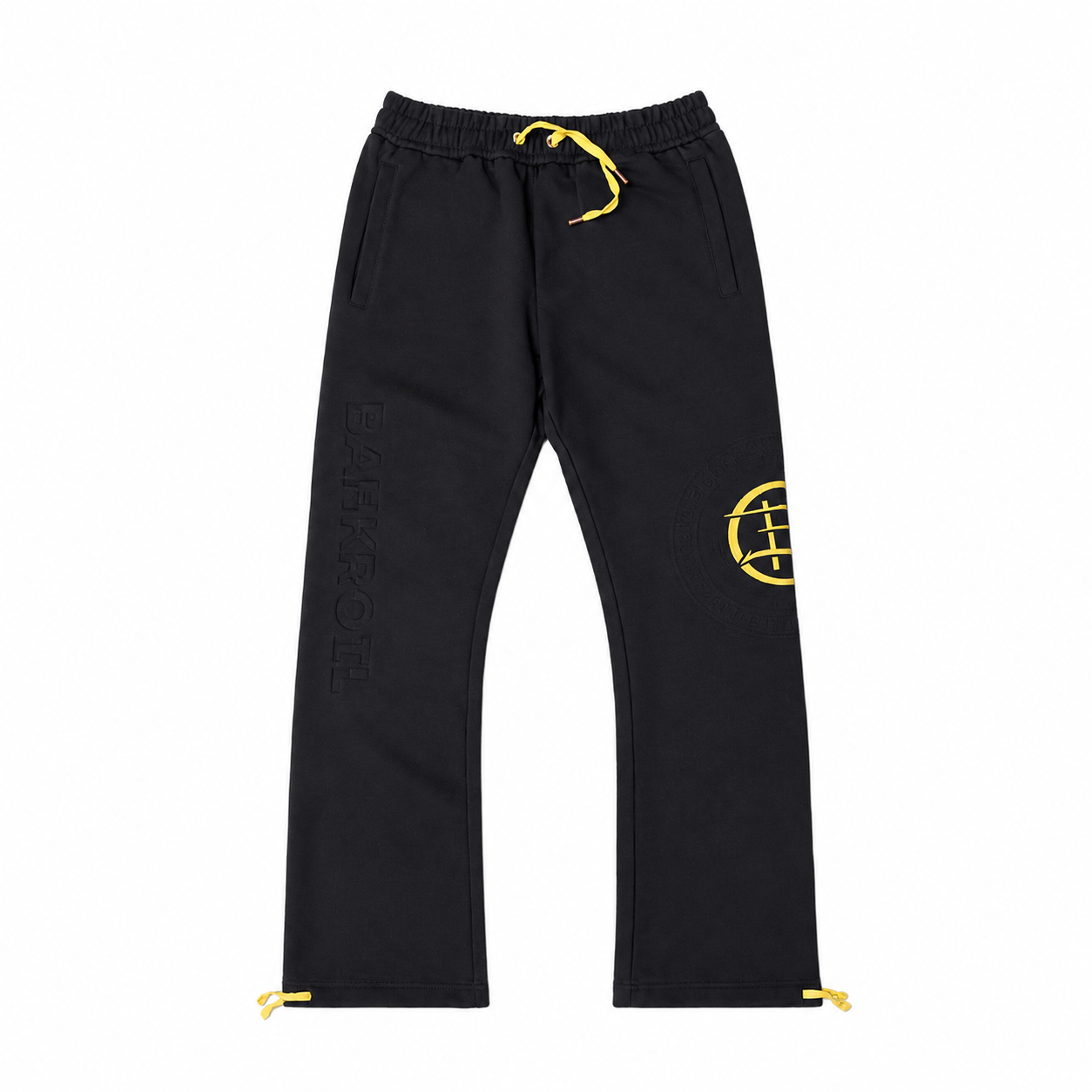 "THE MEMBER'S" LUXURY TRACK BOTTOM - MIDNIGHT BLACK